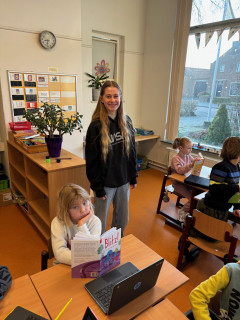 Stagiaire Scalda Nikki van der Teen Groep 3 4
